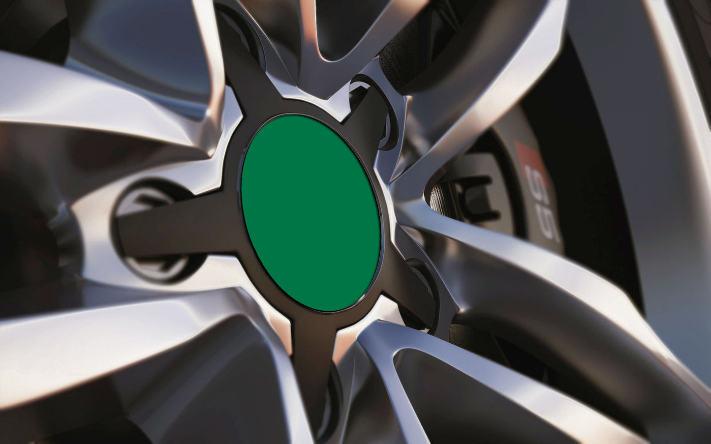 Upload Your Own Custom Design Universal Fit Alloy Wheel Centre Cap Badges (Pack of 4)