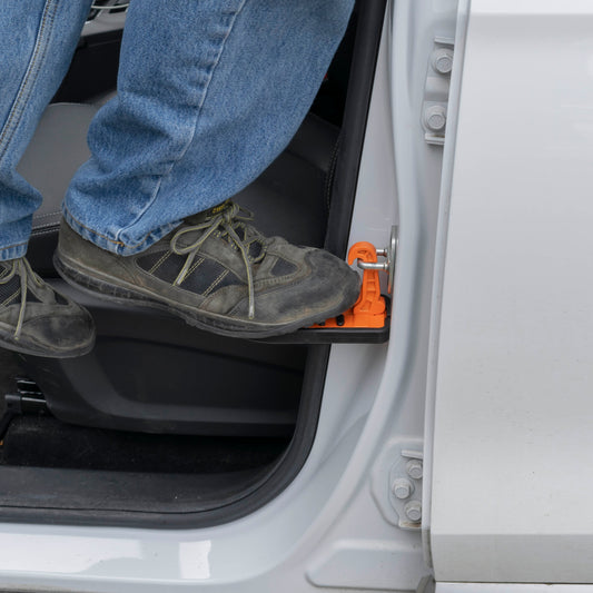 Car Door Step Type C Orange - ultimate solution for convenient rooftop access