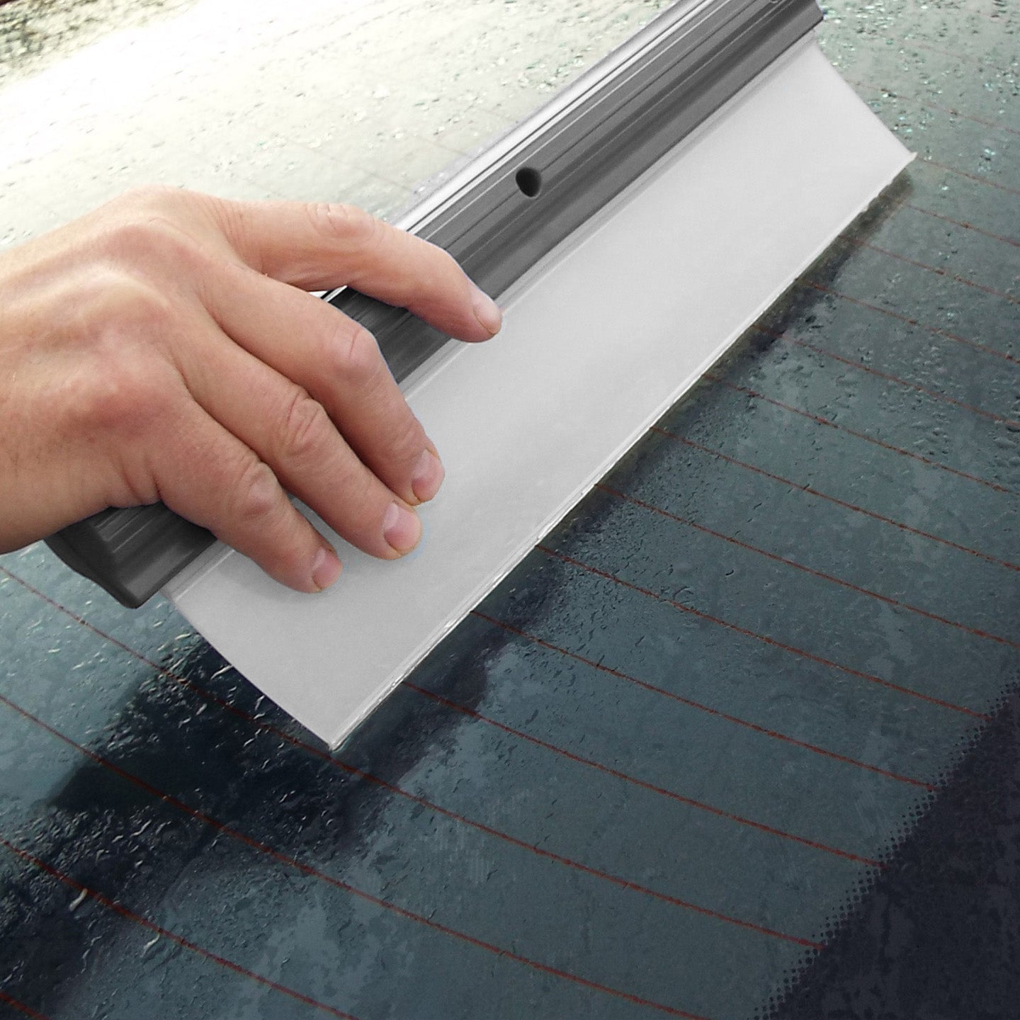 Silicone Windscreen Wipe Gray